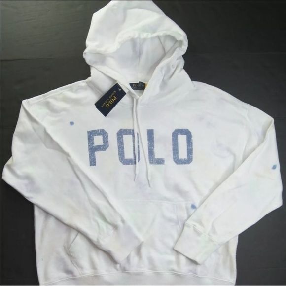 Polo Ralph Lauren Tops - POLO RALPH LAUREN WOMEN’S SPLATTERED HOODIE